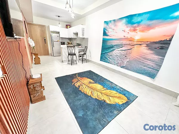 apartamentos - APTO REBAJADO EN BOCA CHICA.  1 HAB., 61 Mts.2, PI 10