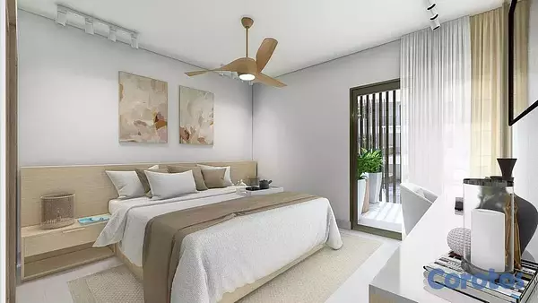 apartamentos - Las Terrenas - Samaná, Apartamento de 1 habitación con Línea blanca 14