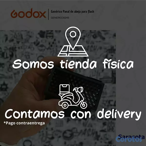 accesorios para electronica -  Godox Modificador Panal de Abeja 2
