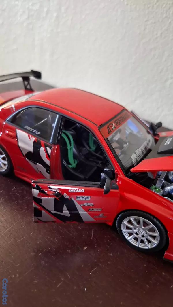 hobby y coleccion - Subaru Impreza wrx sti, escala 1.24  6