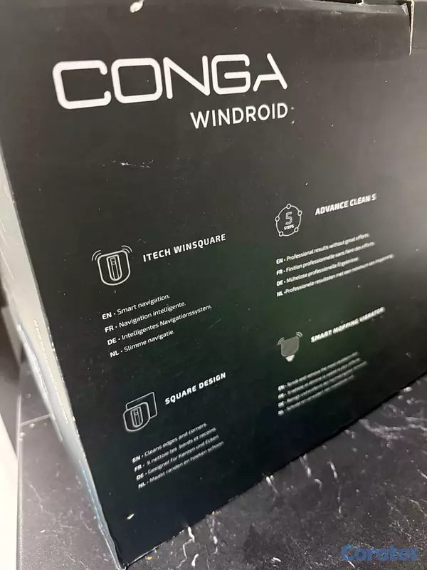 electrodomesticos - Robot limpia cristales Cecotec Conga – Como nuevo  6
