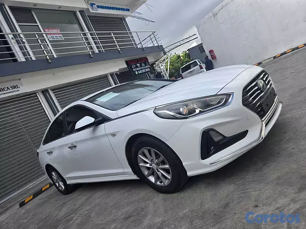 carros - HYUNDAI SONATA NEW RISE 2018 BLANCO GASOLINA 9