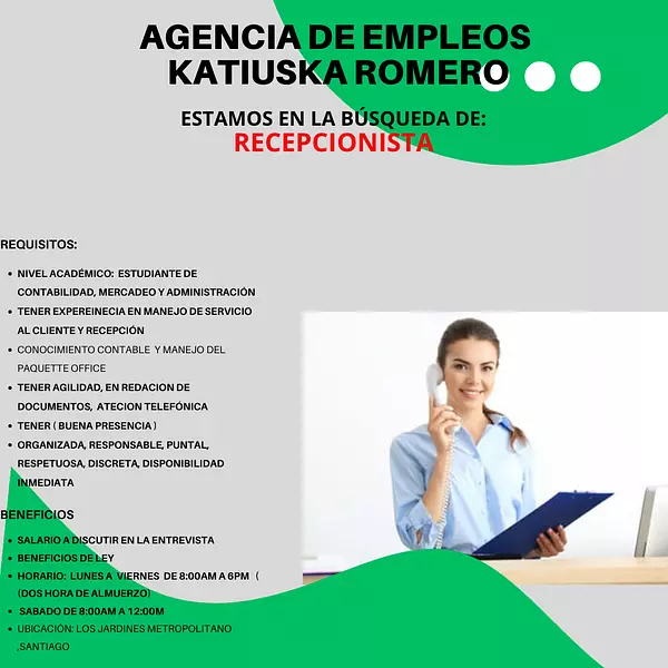 empleos disponibles - Empleos varios