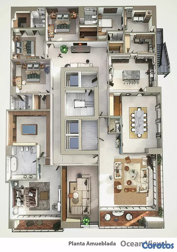 apartamentos - Apartamento en la Av. Anacaona Torre Uno por nivel 3