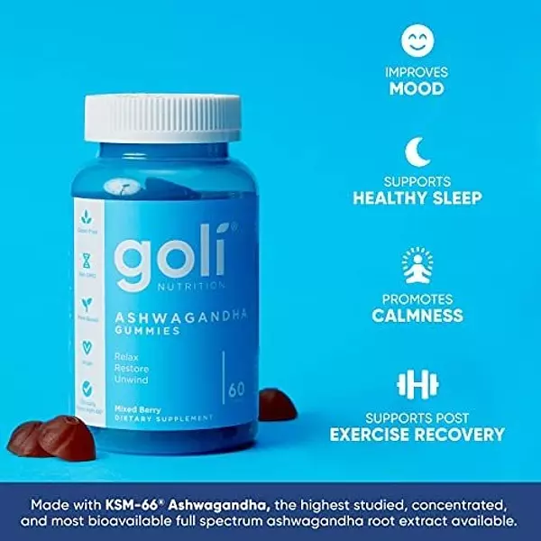 Salud y Equipamiento Médico - Gomitas De Vitamina Ashwa De Goli Nutrition 3