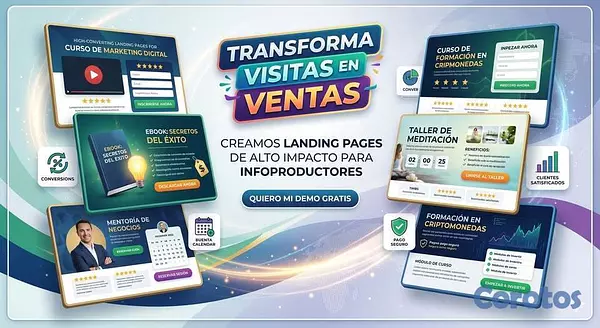 servicios profesionales - Landing Page profesional (PAGINA WEB) 2