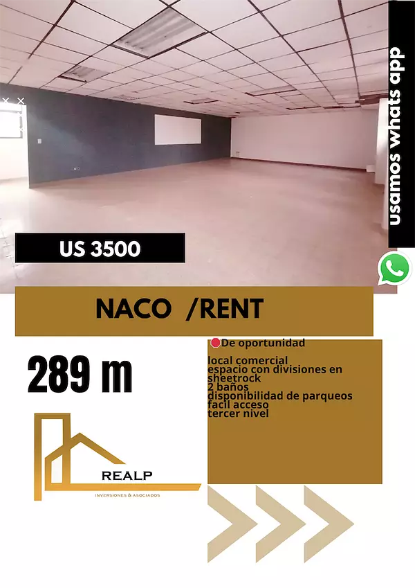 oficinas y locales comerciales - Local amplio en naco  1