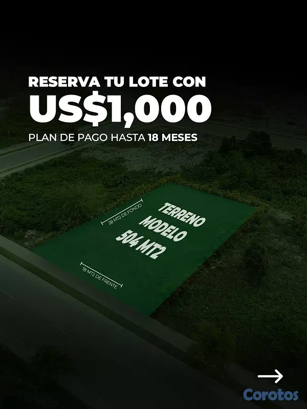 solares y terrenos - SE VENDEN LOTES DE TERRENO EN PUNTA CANA PROYECTOS 2