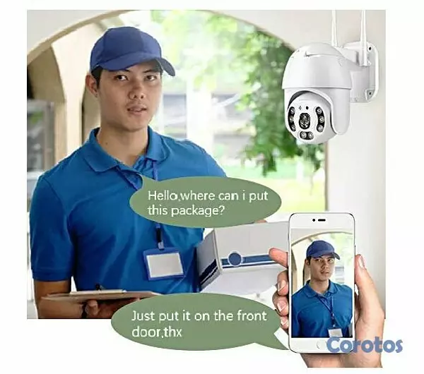 camaras y audio - Camara de Seguridad PTZ Wifi 1080P, Vision Nocturn 2