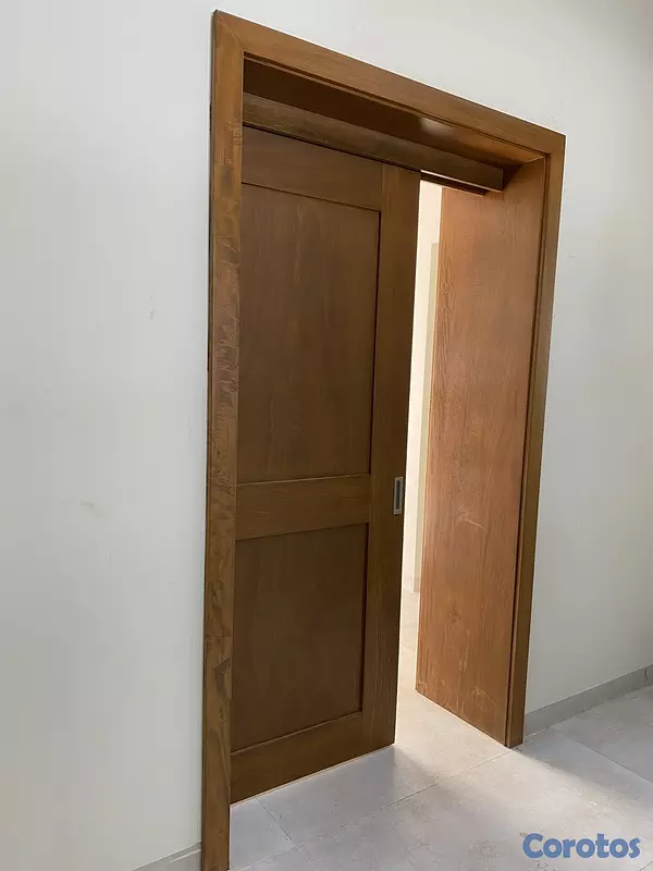 muebles y colchones - Puertas en madera moderna  1