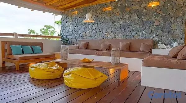 casas vacacionales y villas - Las Terrenas - Samaná, Villa amueblada con piscina 3