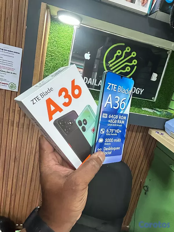 celulares y tabletas - zte A35E 64GB  5