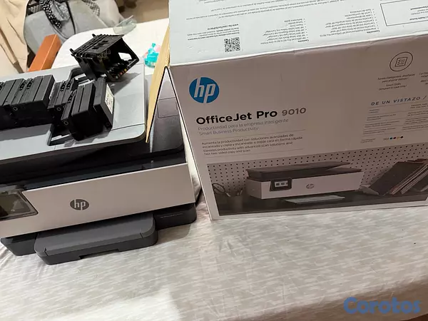 impresoras y scanners - Impresora HP OfficeJet Pro 9010 como nueva  8