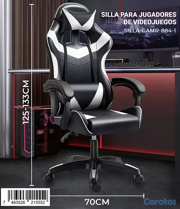 muebles y colchones - Silla Gamer  3