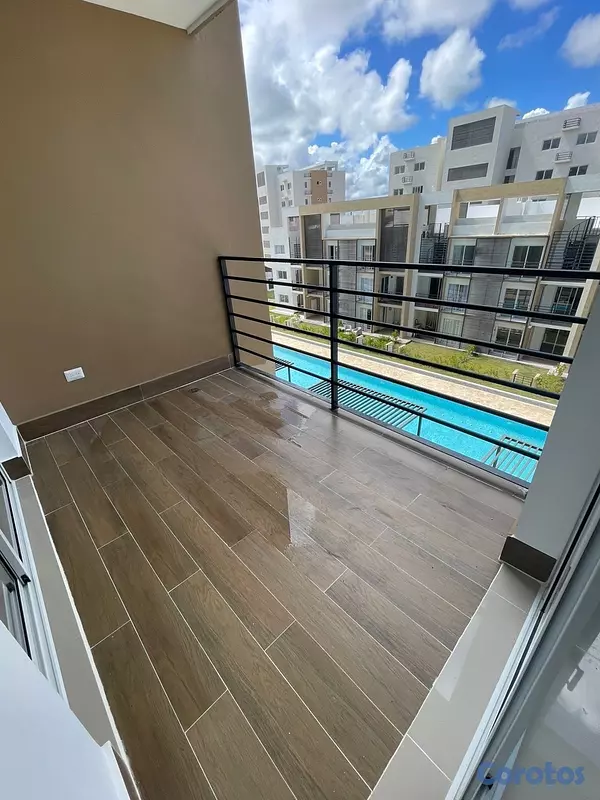 apartamentos - Se renta apart de 1 hab. con vista piscina y  línea blanca en Bávaro punta cana  5