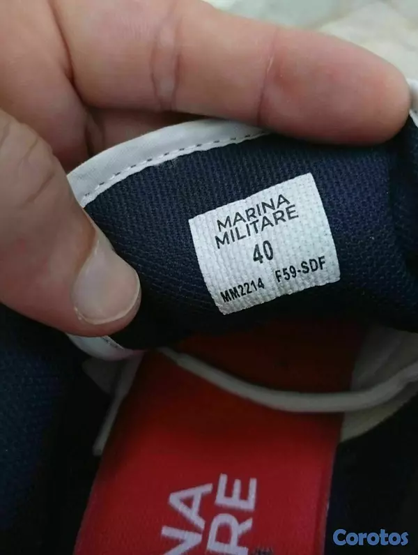 zapatos unisex - tenis Made in Italy Marina Militare 5