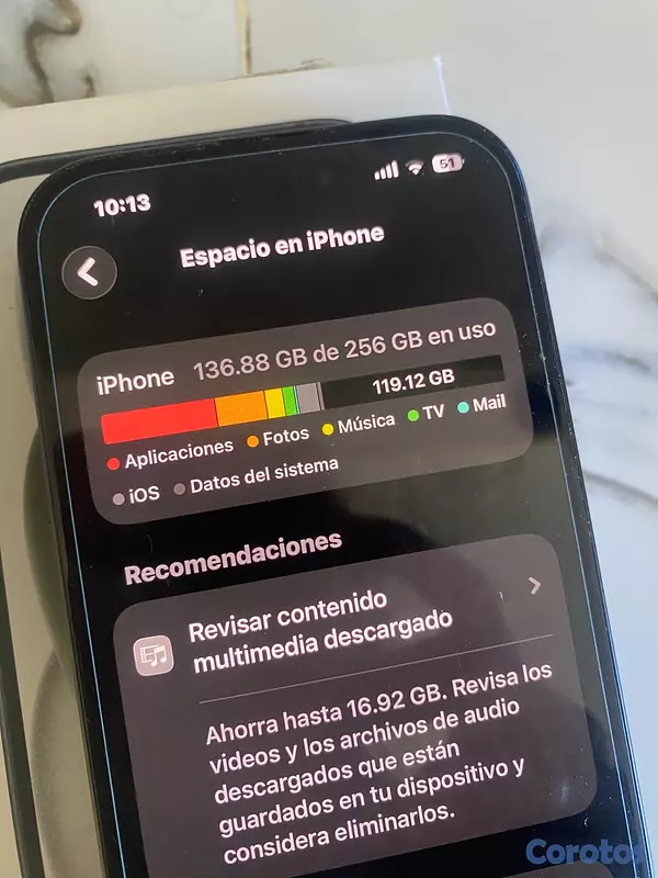 celulares y tabletas - iPhone 15 normal factory de 256GB 3