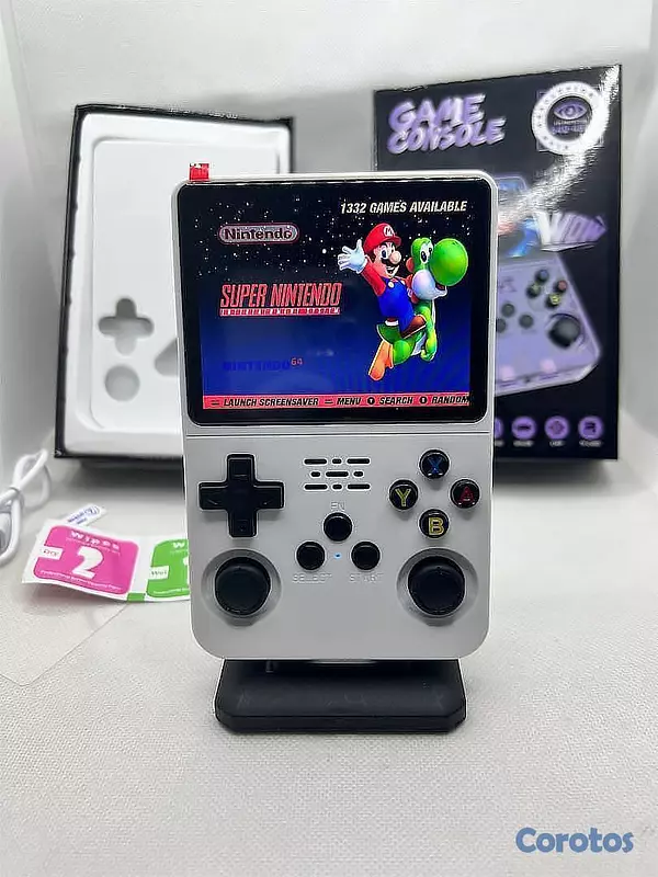 consolas y videojuegos - Portátil R36s con más de 15 mil juegos integrados  10