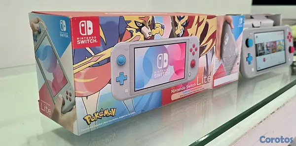consolas y videojuegos - Nintendo Switch lite Edicion Pokemon americana New 3