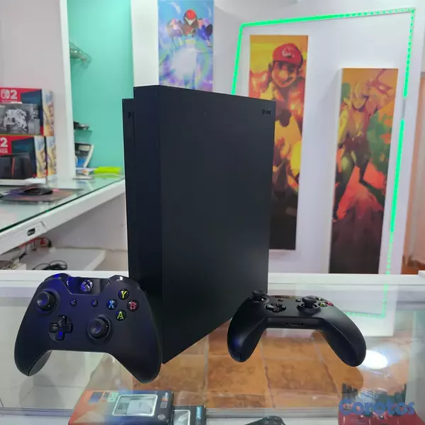 consolas y videojuegos - XBOX One x, Con un control y Dos juegos 1