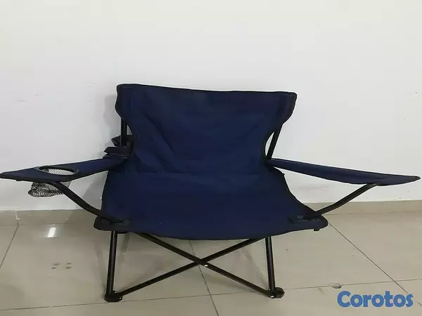 herramientas, jardines y exterior - Silla plegable de exterior con portavasos ideal para playa, camping, etc. OFERTA 8