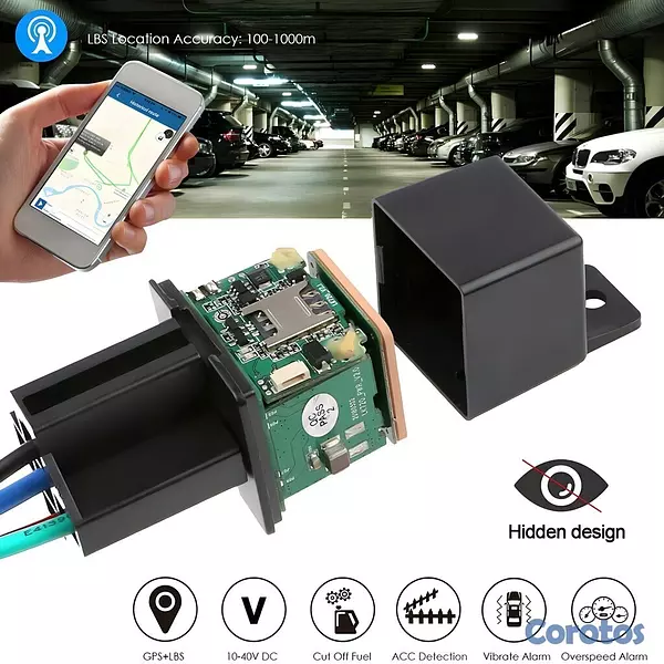 accesorios para vehiculos - 📡 Rastreador GPS Tipo Relay – Localizador Vehicula 1