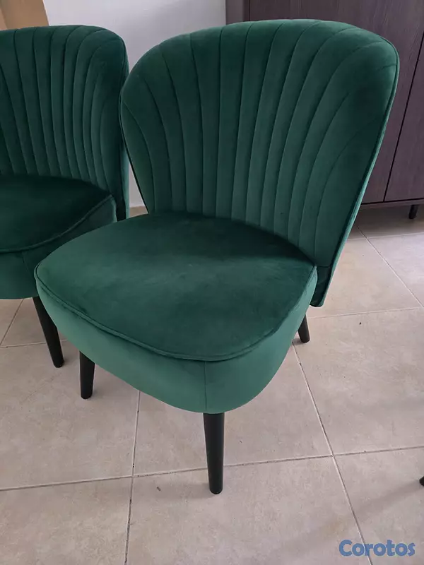 muebles y colchones - Butacas verdes  4