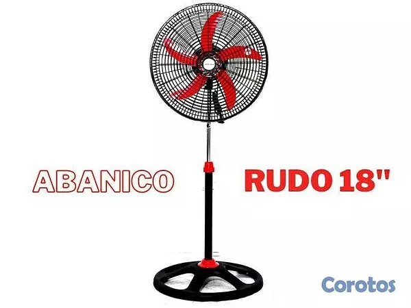 aires acondicionados y abanicos - Abanico de pedestal de 18 pulgada RUDO FS-4508 3
