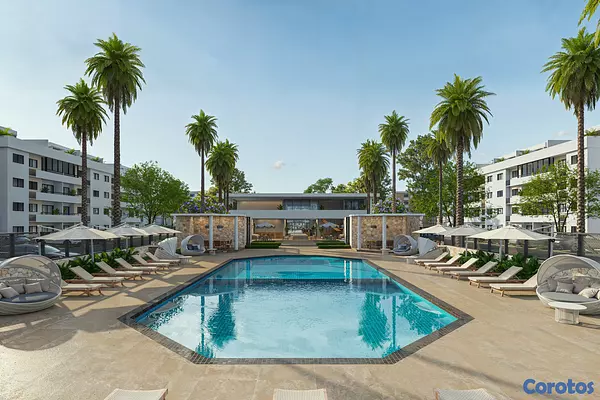 apartamentos - venta de apartamentos con piscina próximo avenida ecológica Santo Domingo  7