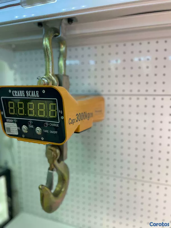 equipos profesionales - Balanza Digital Escala 3000Kg Peso gancho colgante 6