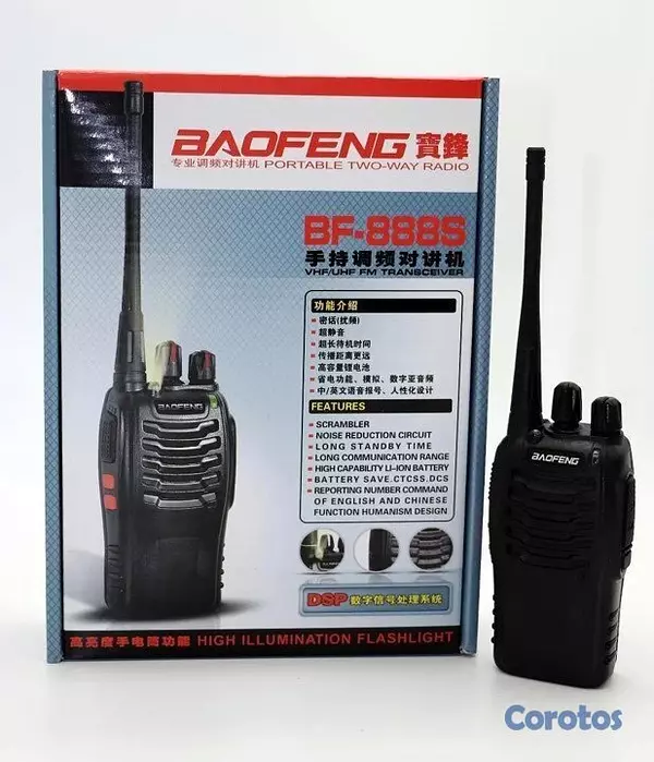 equipos profesionales - Par de radios Baofeng BF-888S hasta 5 km – 16 cana 2