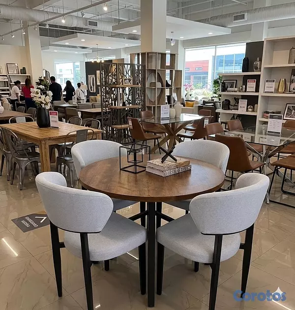 muebles y colchones - Juego de comedor importado de 4 sillas 2