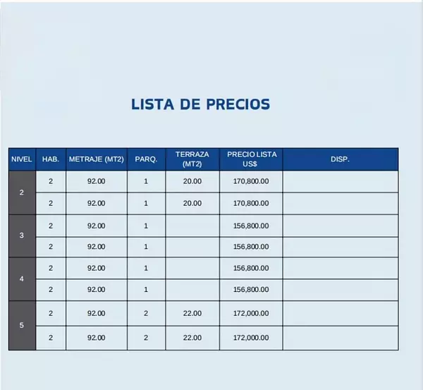 apartamentos - Proyecto de apartamentos en Los Restauradores 4