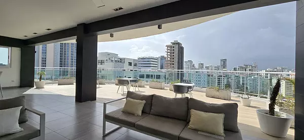 apartamentos - Apartamento AMUEBLADO en Alquiler, Piantini 8