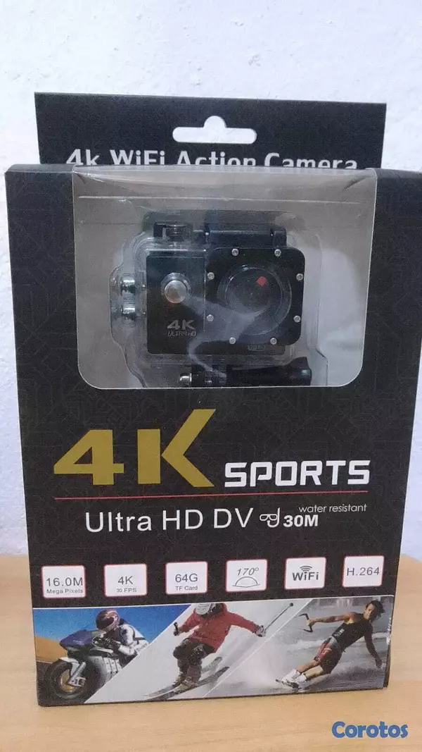 camaras y audio - Camara Deportiva 4K 1