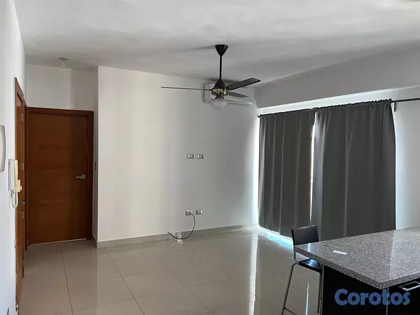 apartamentos - ALQUILO APTO de 1 HAB, 7MO. NIVEL, BALCON, ENS. PI 2