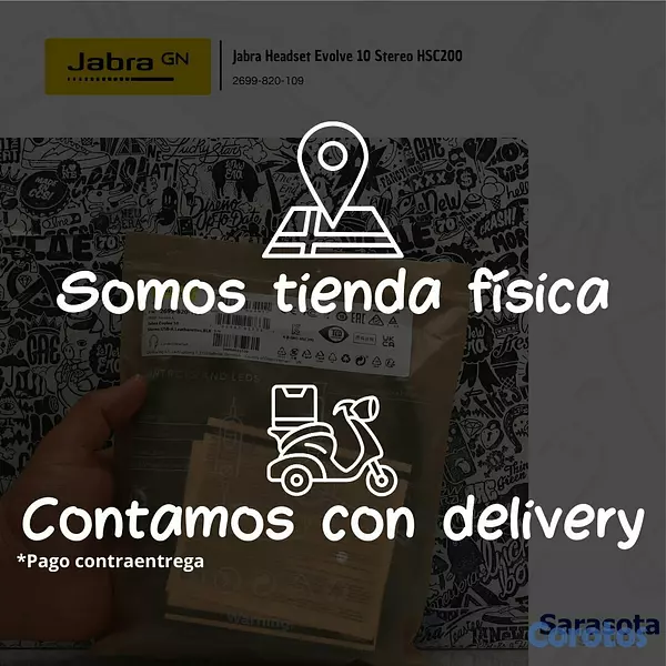 accesorios para electronica - Jabra HeadSet Evolve 10 Stereo HSC200 2699-820-109 4
