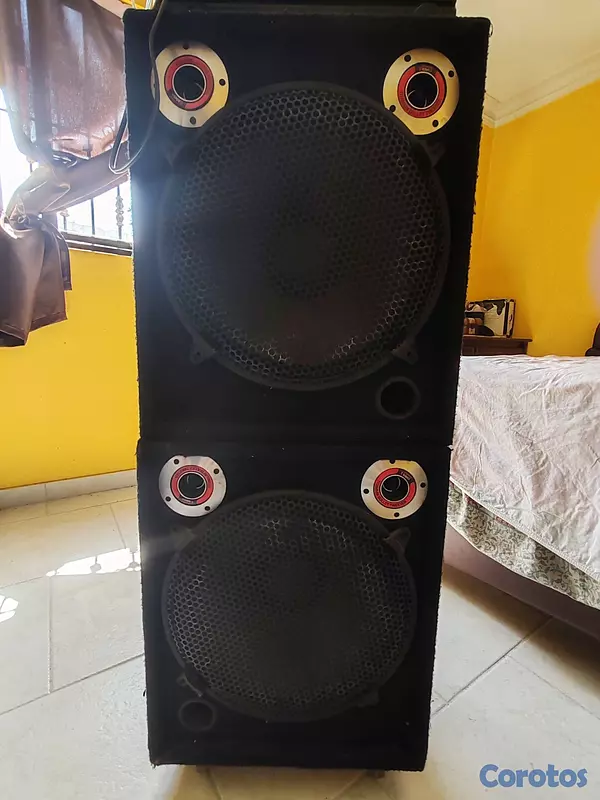 otros electronicos - Se Vende Dos Bocinas más Amplificador  3