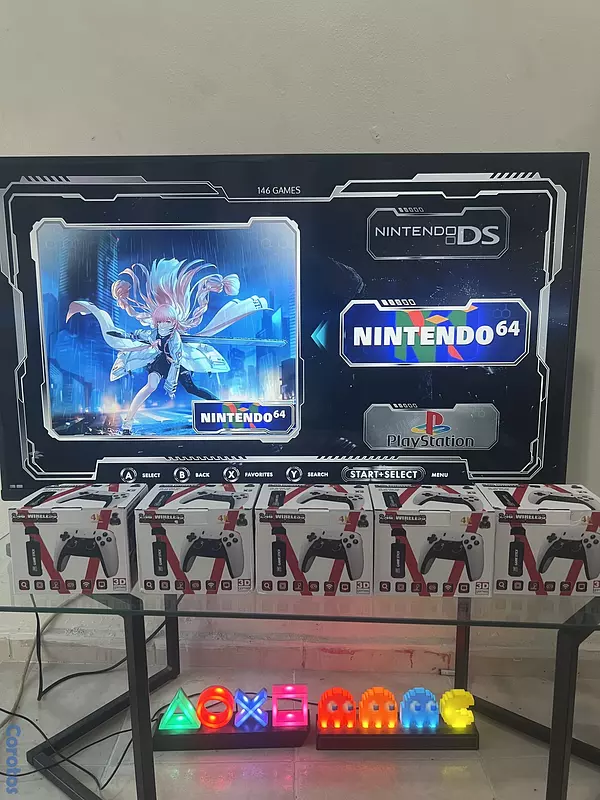 consolas y videojuegos - Gamestick x2 4k con controles similar a ps5 oferta 3