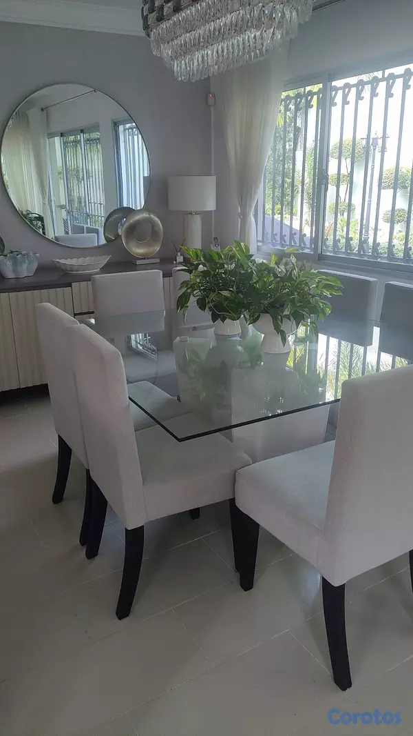 muebles y colchones - Comedor de 8 sillas 4