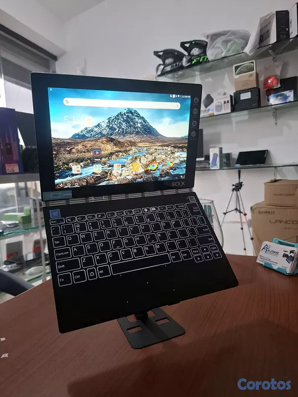 computadoras y laptops - Tablet/ mini laptop Lenovo Yoga Book YB1 10.1" Atom x5 2.4GHz 4GB RAM 64GB SSD 2