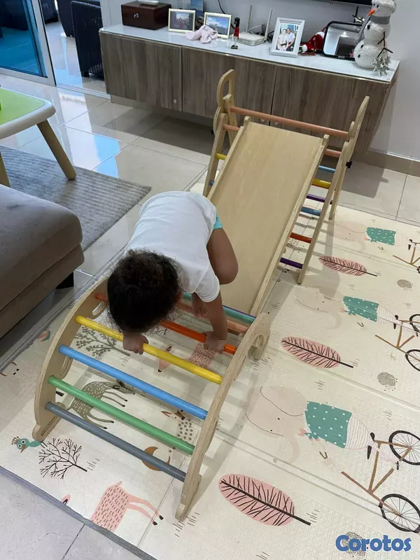 juguetes - Vendo set armable de gimnasio para bebes/niños 3