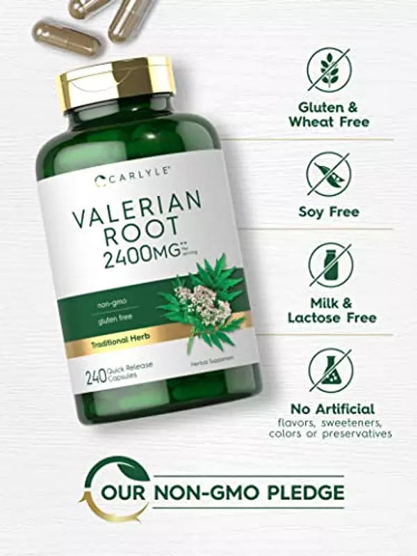 Salud y Equipamiento Médico - Capsulas De Raiz De Valeriana 6