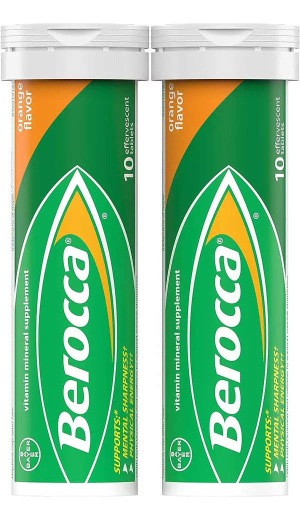 Salud y Equipamiento Médico - Berocca Flavor Effervescent Vitamin Mineral Supplement 3