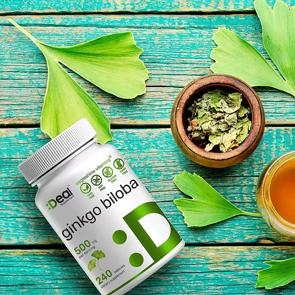 Salud y Equipamiento Médico - Ginkgo Biloba 500 Mg Extra Fuerza Cerebral Memoria 240 Cap 4