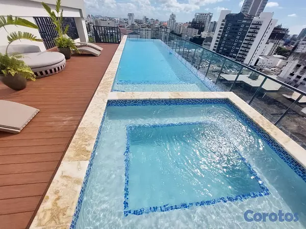 apartamentos - Nuevo con 2hab y 3 baños completos en Naco  11