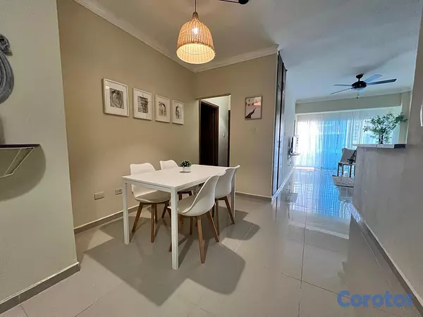 apartamentos - Apartamento en alquiler amueblado en Gazcue 7