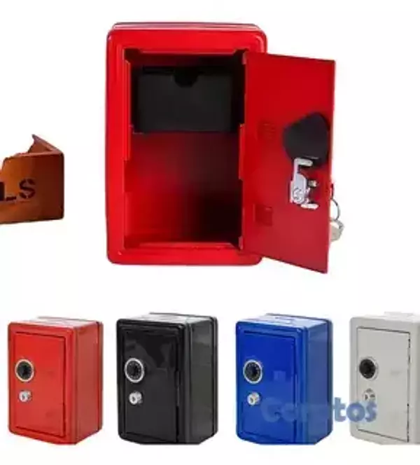 decoración y accesorios - CAJA FUERTE ALCANCIA