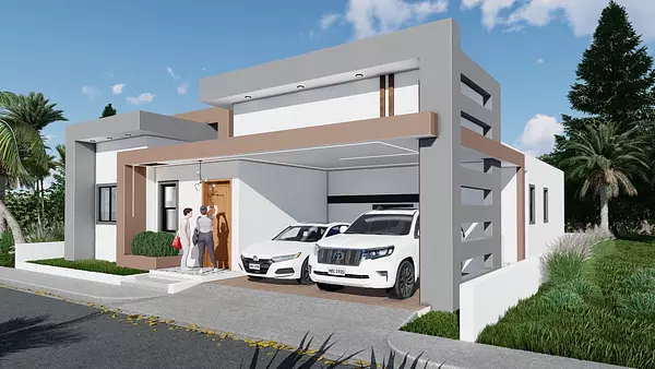 casas - casa nueva y económica en puerto plata  5
