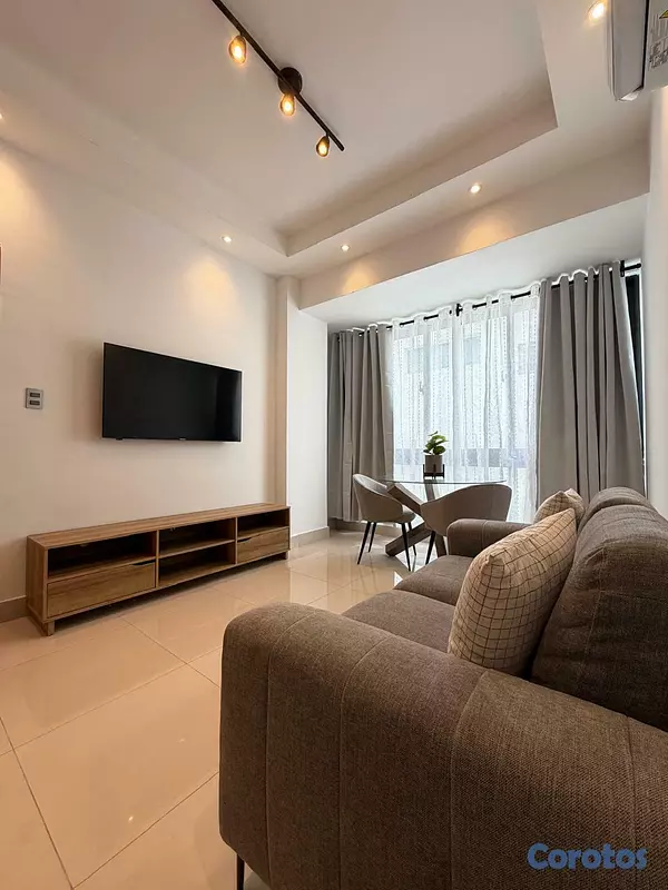 apartamentos - Apartamento en alquiler amueblado en El Renacimien 1
